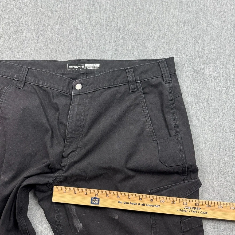 Carhartt Pants Mens 40X30 Relaxed Straight Ripstop Double Knee Cargo 105461‎